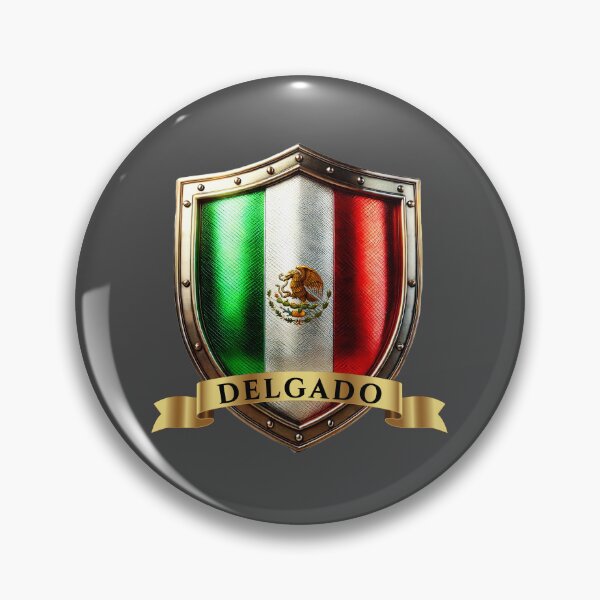 Item preview, Mexico Heritage Shield for Delgado designed and sold by Highlandkings.