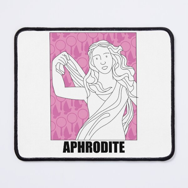 Item preview, Aphrodite Greek Goddess Illustration Sticker designed and sold by WildVault.