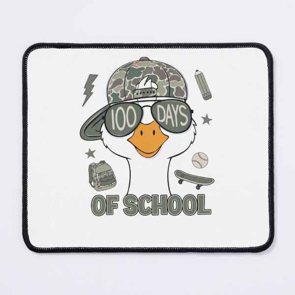 Item preview, 100 Days Of School Camo Cap Boy designed and sold by krystalRomanart.