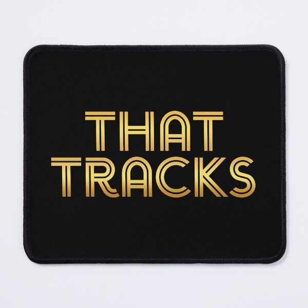 Item preview, That Tracks, Line Golden Typography designed and sold by Memes N Lore .