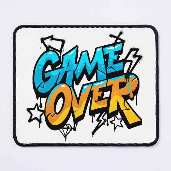 Item preview, Game Over designed and sold by PRINTBLEKERS.