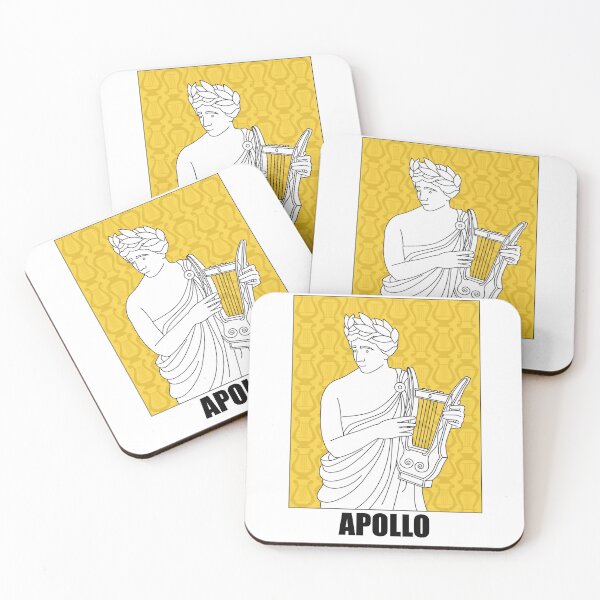 Item preview, Apollo Greek God Illustration Design Sticker designed and sold by WildVault.