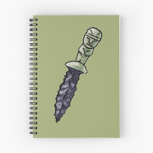 Item preview, Fantasy Obsidian Knife  designed and sold by A_Guy_With_Art_Supplies.