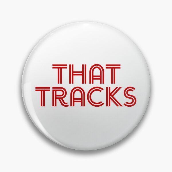 Item preview, That Tracks, Red Line Typography designed and sold by Memes N Lore .
