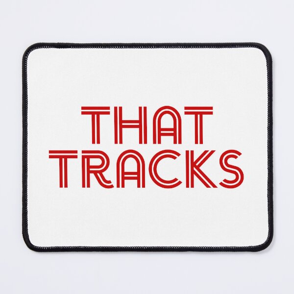 Item preview, That Tracks, Red Line Typography designed and sold by Memes N Lore .