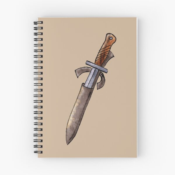 Item preview, Adventurer's Knife in Sheath  designed and sold by A_Guy_With_Art_Supplies.