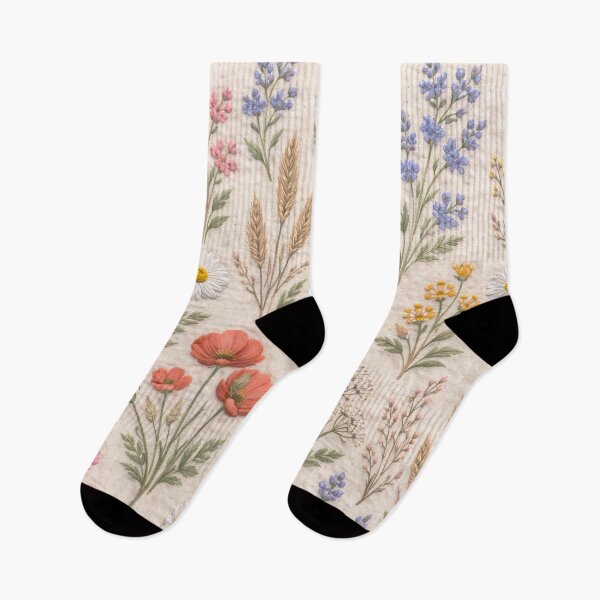 Item preview, Wildflower Bouquet Dainty Scandinavian Floral designed and sold by scicilysimonee.