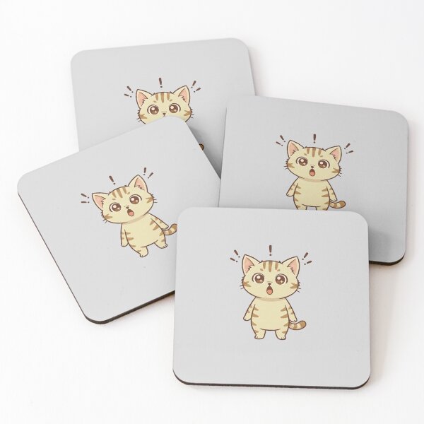 Item preview, Surprised cat designed and sold by YaminaArt.