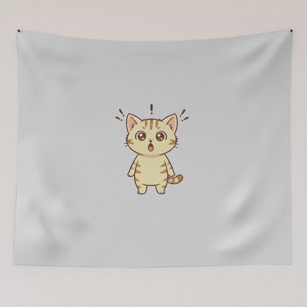 Item preview, Surprised cat designed and sold by YaminaArt.