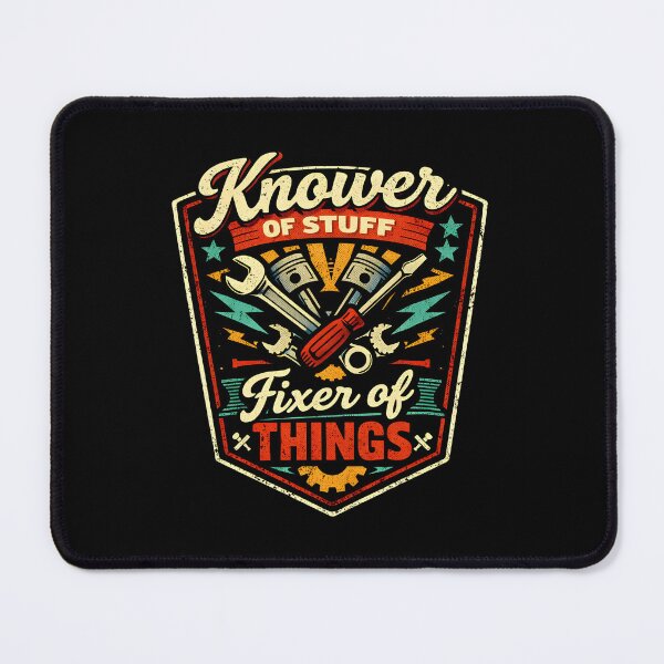 Item preview, Knower Of Stuff Fixer Of Things designed and sold by DemureArtsy.