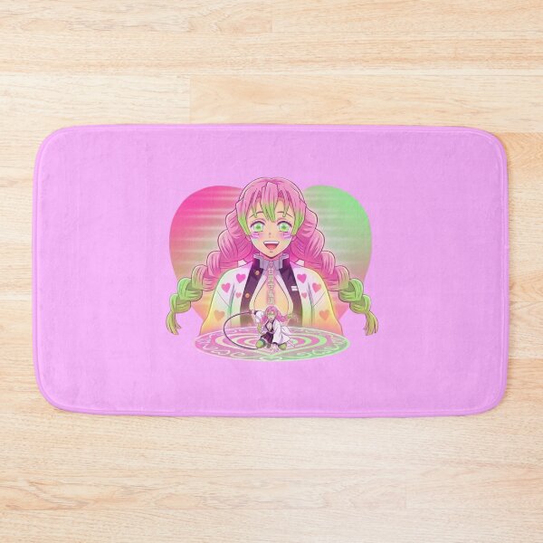 Item preview, Mitsuri Kanroji Love Hashira Vibrant Anime Art designed and sold by Innova_Creations.