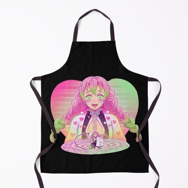 Item preview, Mitsuri Kanroji Love Hashira Vibrant Anime Art designed and sold by Innova_Creations.