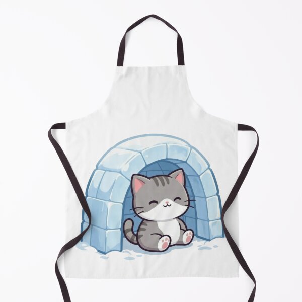 Item preview, Pretty cat in its igloo designed and sold by UrbanView.