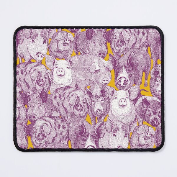 Item preview, just pigs purple yellow designed and sold by scrummy.