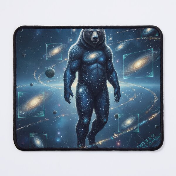 Item preview, Cosmic Grizzly Bear - Sagan designed and sold by Cosmic Zoo.
