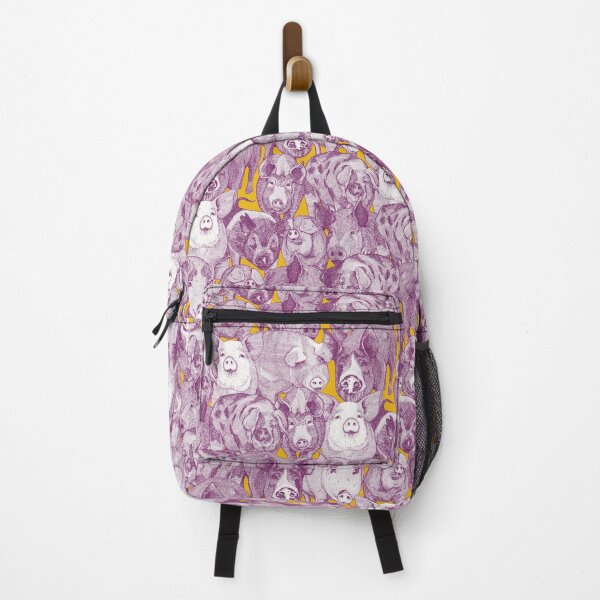 Item preview, just pigs purple yellow designed and sold by scrummy.