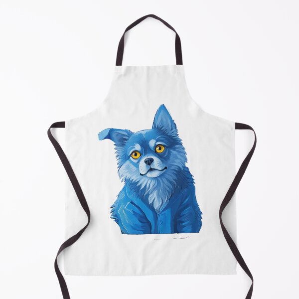 Item preview, Moody Blue Dog Portrait designed and sold by TeeARTHY.