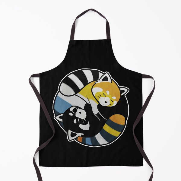Item preview, Aroace Red Panda Yin Yang LGBT Asexual Aromantic Pride Flag designed and sold by Clara Hollins.