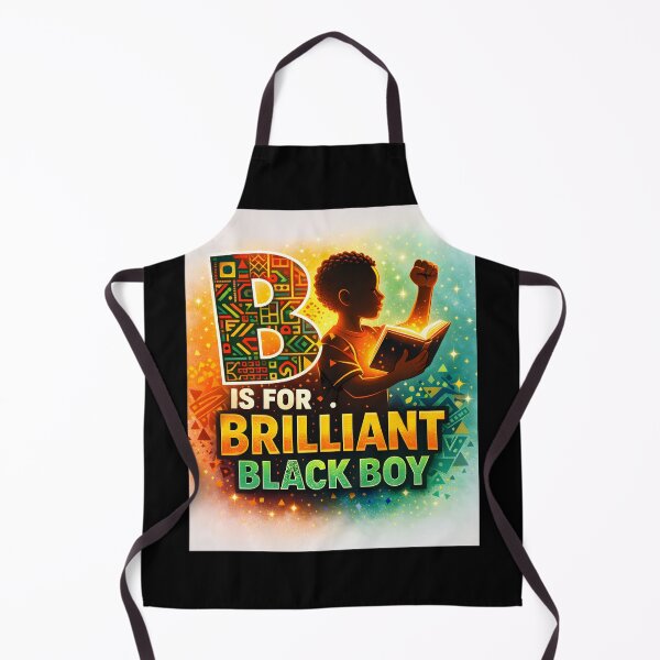 Item preview, B is for Brilliant Black Boy t-shirt designed and sold by JaaCreativeShop.
