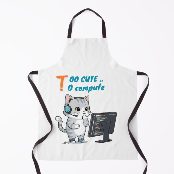 Item preview, too cute to compute designed and sold by Fatimalak.