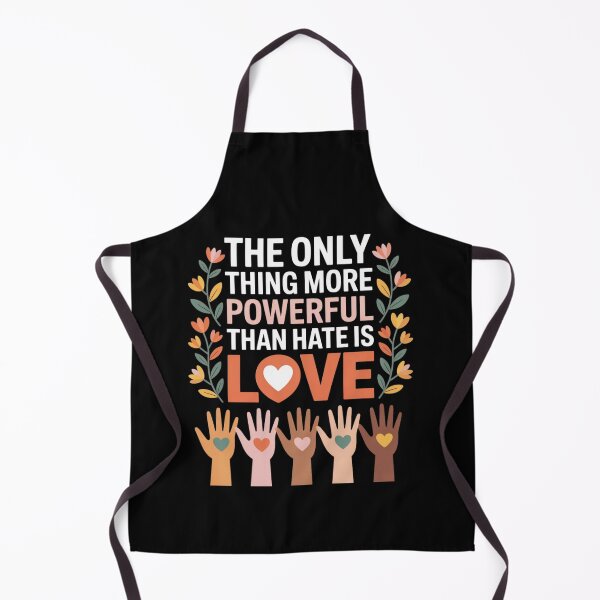 Item preview, Floral The Only Thing More Powerful Than Hate is Love  designed and sold by ZACK ART.