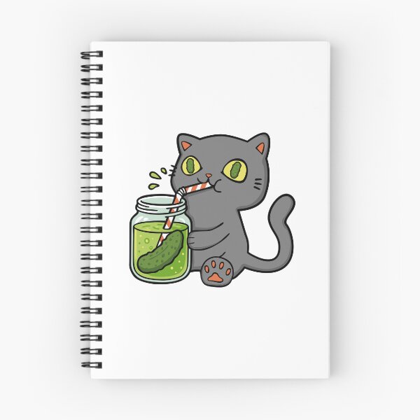 Item preview, Pickle Juice Loving Kitty Cat designed and sold by KatelynMitalski.
