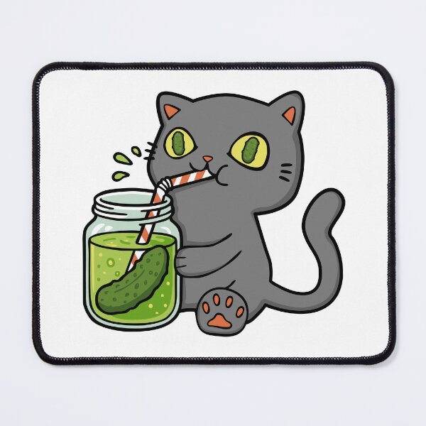 Item preview, Pickle Juice Loving Kitty Cat designed and sold by KatelynMitalski.