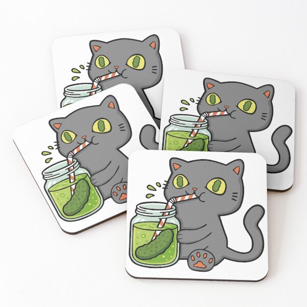 Item preview, Pickle Juice Loving Kitty Cat designed and sold by KatelynMitalski.