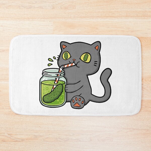Item preview, Pickle Juice Loving Kitty Cat designed and sold by KatelynMitalski.