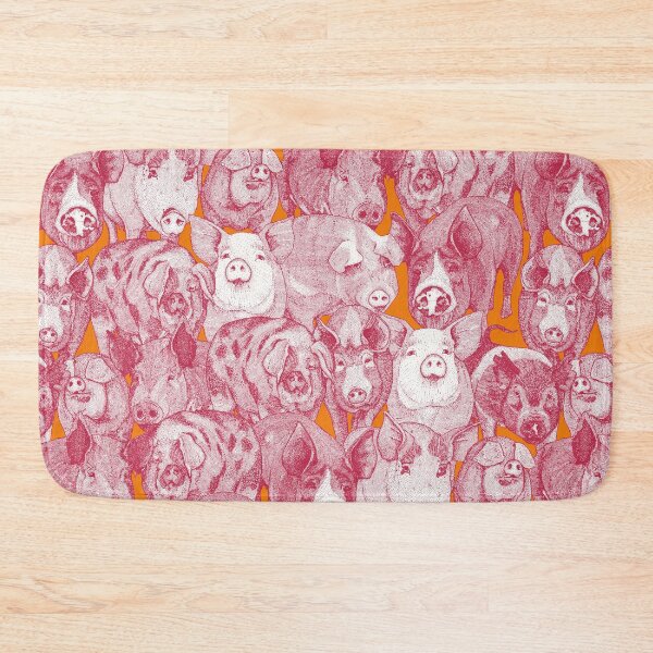 Item preview, just pigs viva magenta satsuma designed and sold by scrummy.