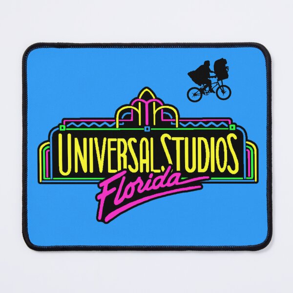 Item preview, Retro Florida Studios - Neon Alien Flying on Bike designed and sold by YonderAndBeyond.