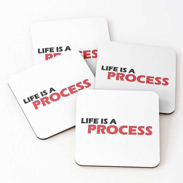 Item preview, Life is a process designed and sold by Positive Mindzet!.
