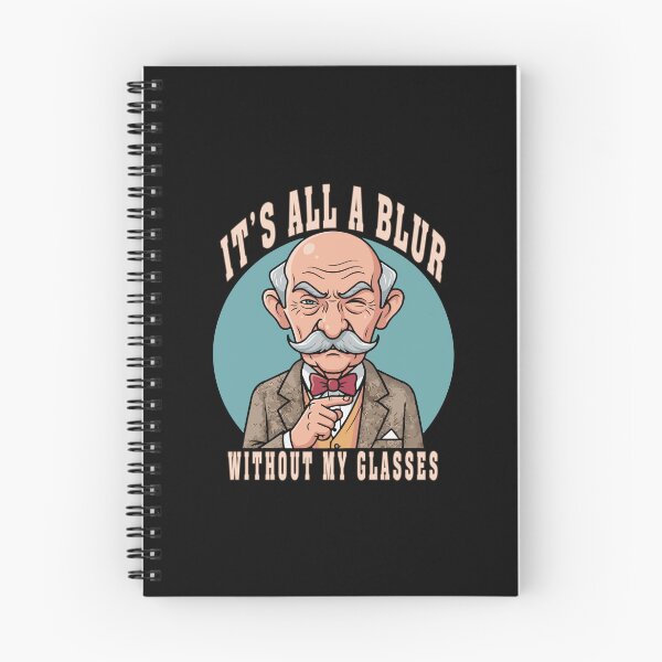 Item preview, Funny Eyesight Problems - Blurry Vision Retro Cartoon - It's All A Blur designed and sold by CrewGifted.