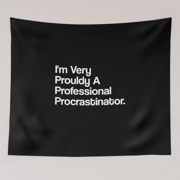 Item preview, I'm a professional procrastinator designed and sold by abdelraouf256.