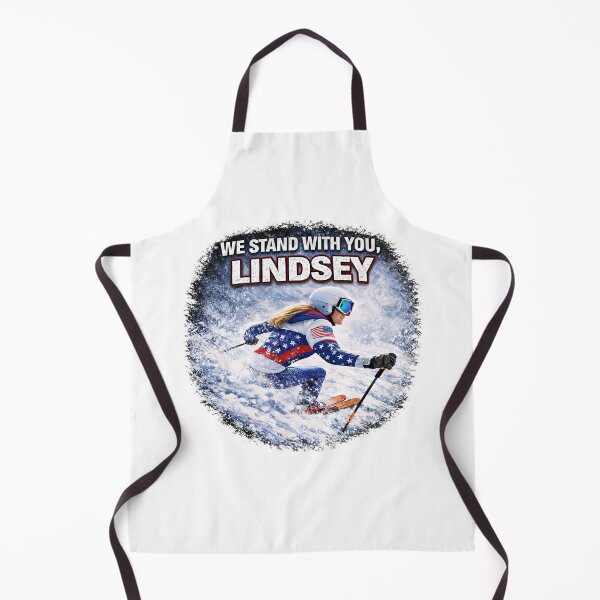 Item preview, We Stand With You Lindsey - Alpine Skiing Support Art designed and sold by emaga.