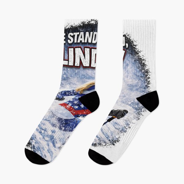 Item preview, We Stand With You Lindsey - Alpine Skiing Support Art designed and sold by emaga.