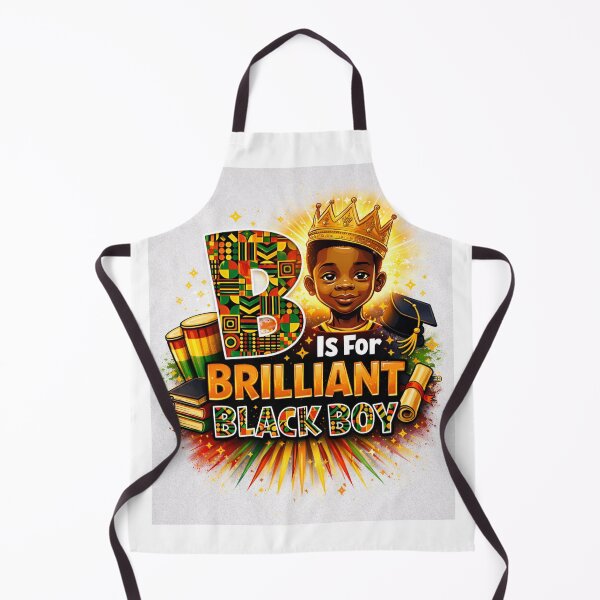 Item preview, B Is for Brilliant Black Boy design t-shirt designed and sold by JaaCreativeShop.
