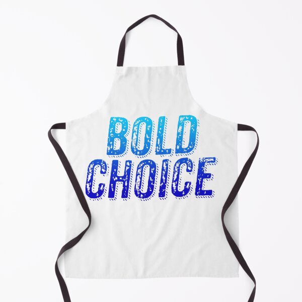 Item preview, Bold Choice, Blue Gritty Grunge Typography designed and sold by Memes N Lore .