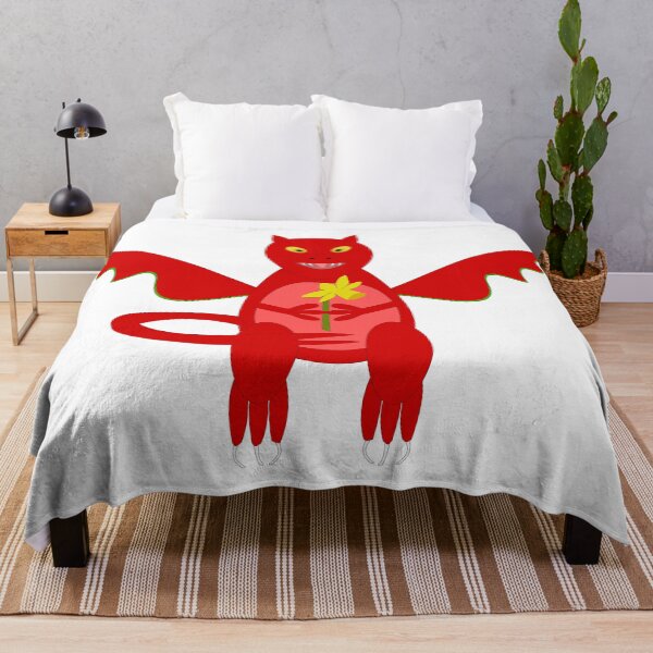 Item preview, Welsh Dragon with Daffodil Cartoon Fantasy Art designed and sold by naturegallery.