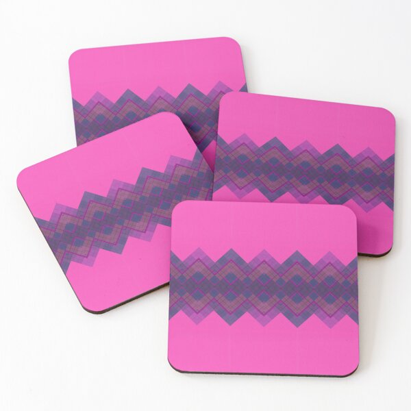 Item preview, Pink and Crazy Plaid designed and sold by Sachie's Studio.