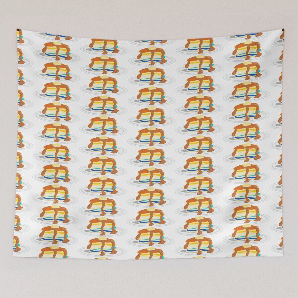 Item preview, Stack of Pancakes Aromantic Asexual Pride Flag designed and sold by HarveyHandcraftsandDesigns.