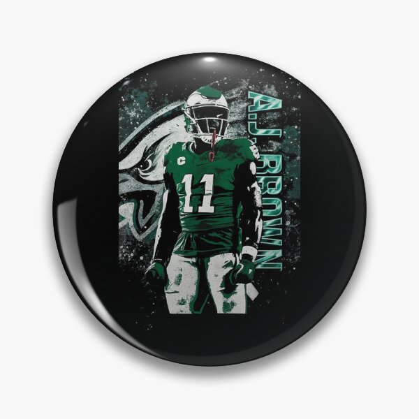 Item preview, AJ Brown Philadelphia Football Design designed and sold by TheArtOfCar.