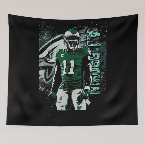 Item preview, AJ Brown Philadelphia Football Design designed and sold by TheArtOfCar.