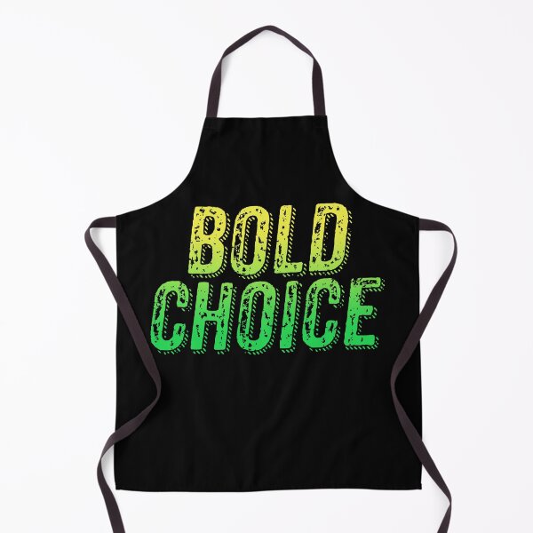 Item preview, Bold Choice, Green Gritty Grunge Typography designed and sold by Memes N Lore .