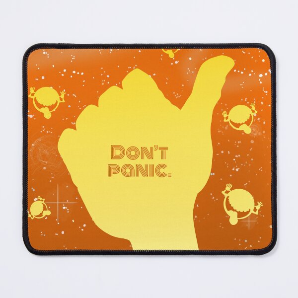 Item preview, Hitchhiker's Guide to the Galaxy Quote 3 designed and sold by Chumpmonkey Art.