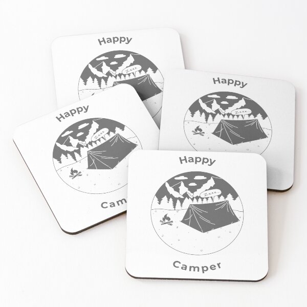 Item preview, Happy Camper Camping designed and sold by Tikentak.