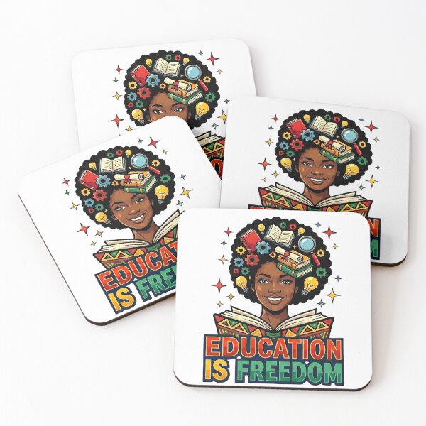 Item preview, Education Is Freedom Black Excellence t-shirt designed and sold by JaaCreativeShop.