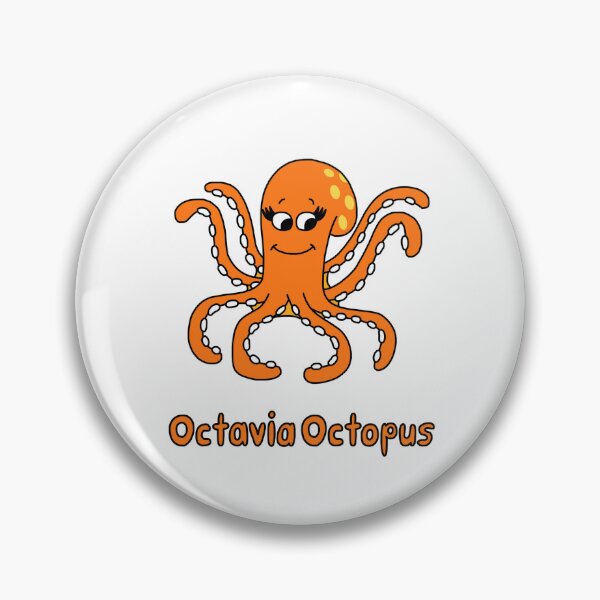 Item preview, Octavia Octopus (with name) designed and sold by RyanRaskin22.
