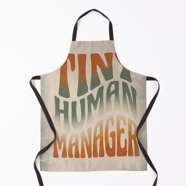 Item preview, Tiny human manager typographi designed and sold by 4Creative Media.