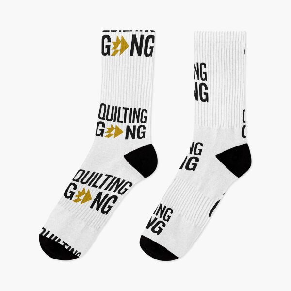 Item preview, Modern Quilting Gang Typography | Minimalist Quilt Block Design designed and sold by Twenty2Creative.